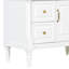Meuble-lavabo de 91 cm (36 pouces) avec lavabo, construction en bois d'hévéa, tiroirs à ouverture et fermeture fluides, grande capacité de charge, peint en blanc pour salles de bains modernes, meuble sur pied de 91 cm (36 pouces) en céramique, agencement intelligent.
