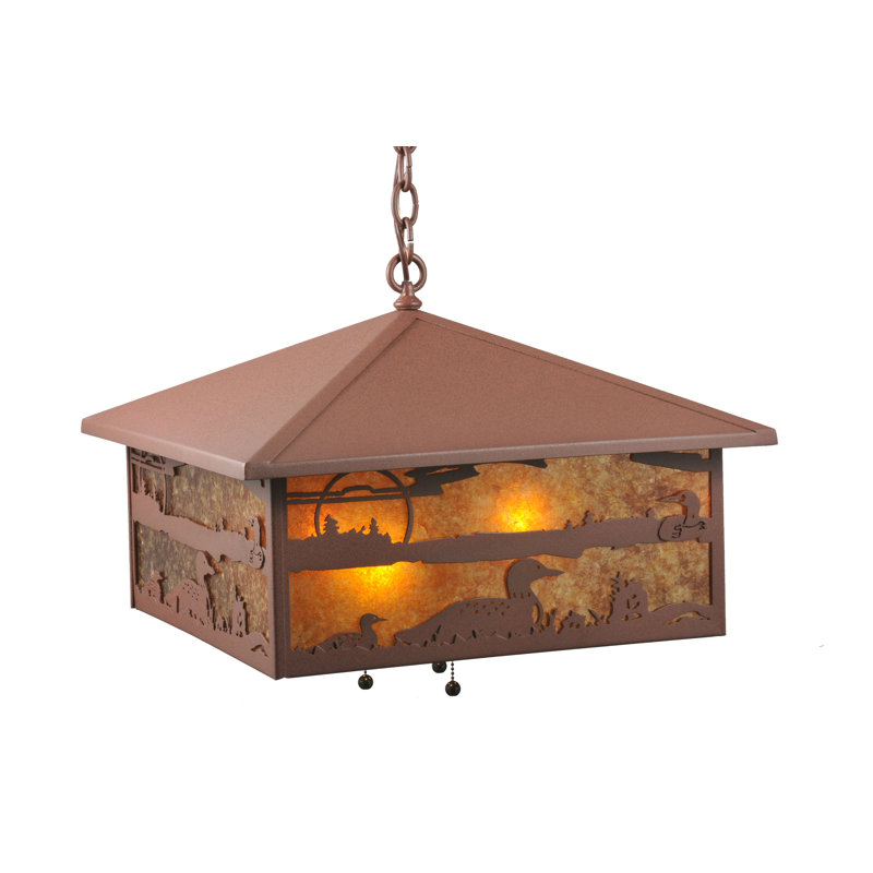 Rustic Lodge 3 - Light Chandelier