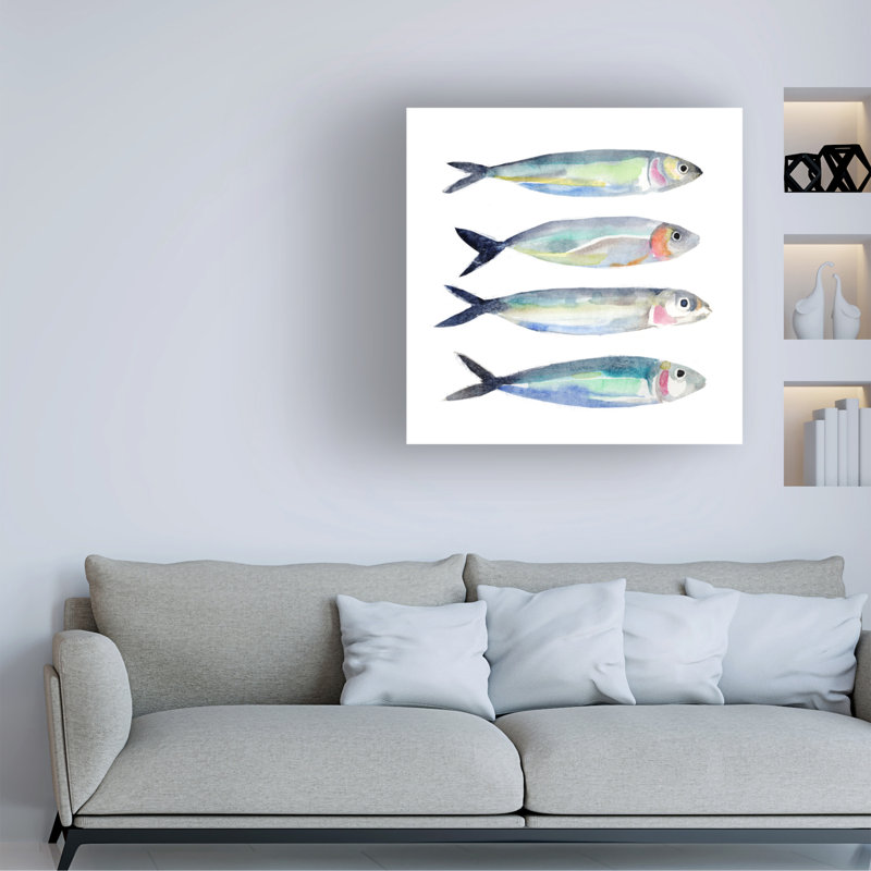 Art sur toile par Annie Warren, H 14 po x l 14 po x P 2 po
