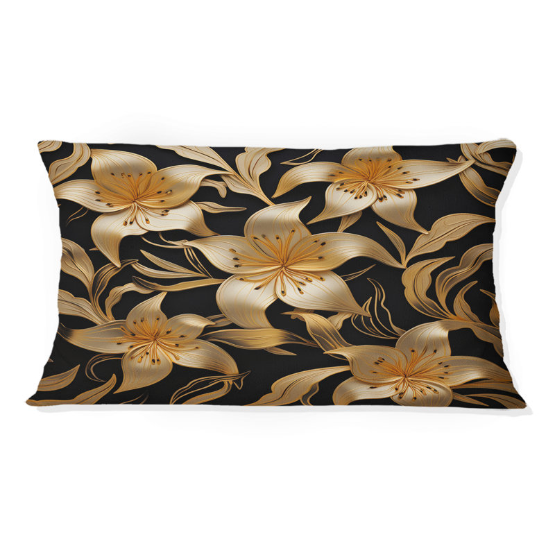 Coussin Golden Lily