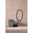 Wall Mirror, Oval, Contemporary, Black