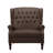 Push Back Recliner Chair Fabric Lounge Armchair Pushback Recliner With Rivet Decoration Wingback Single Sofa Chair With Padded Seat For Living Room, Bedroom 33.25D X 37.75W X 42.5H In-133025050