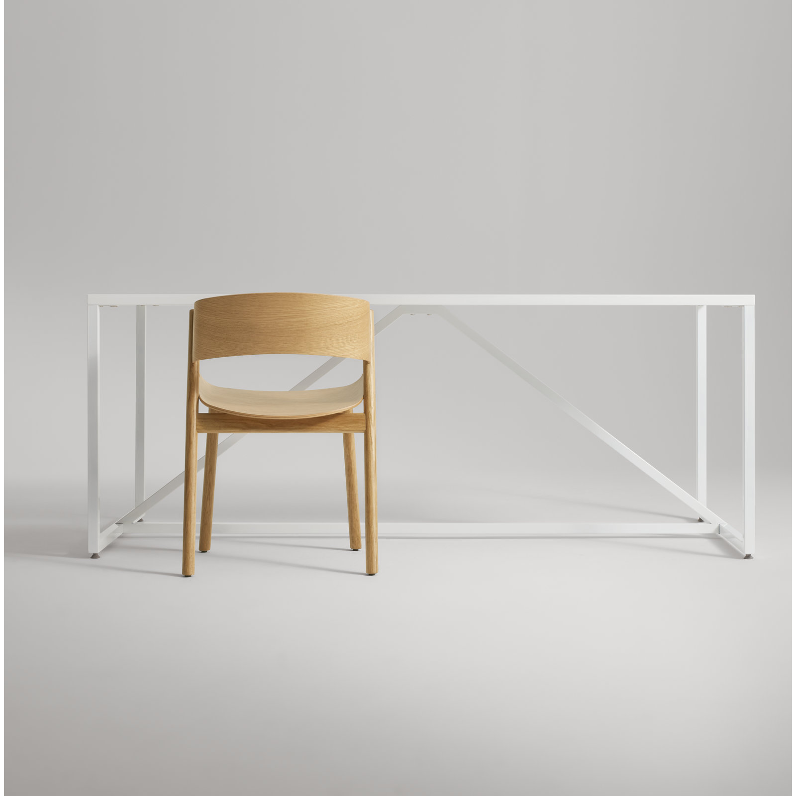 Port Oak Dining Chair, White Oak