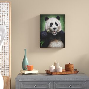 World Menagerie Panda Totem by Patrick LaMontagne - Painting Print on ...