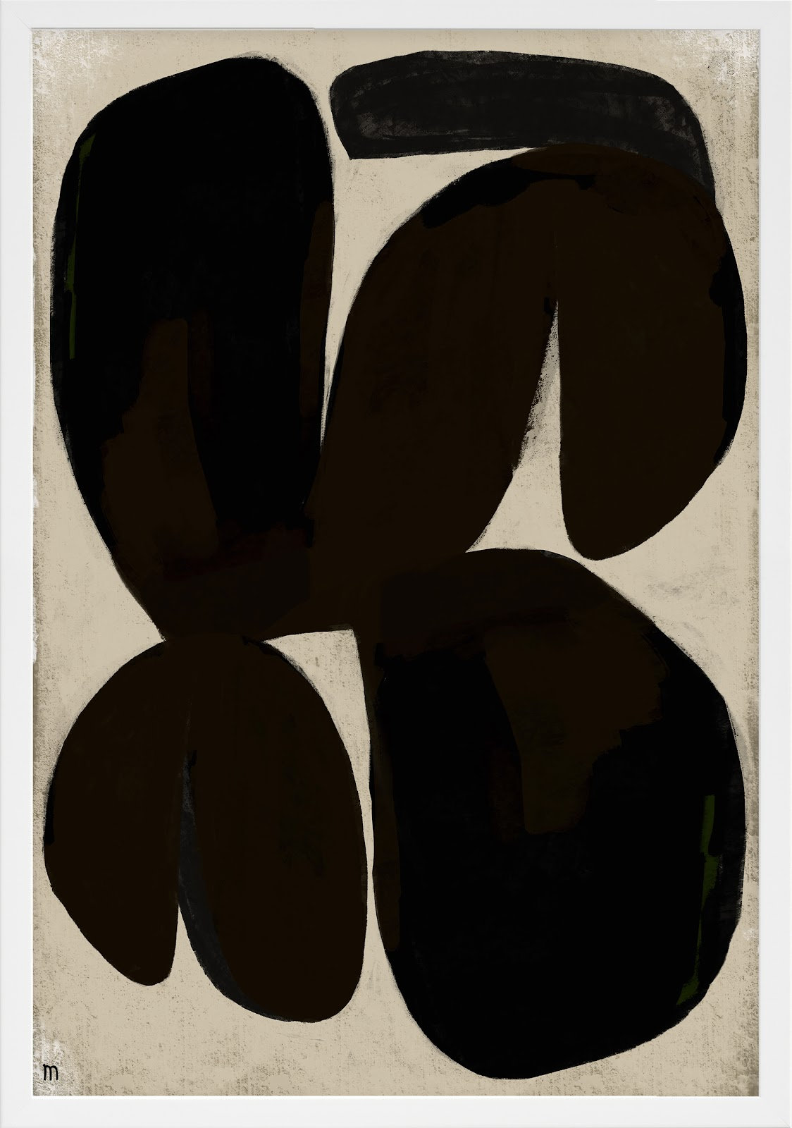 Untitled by Studiom, 20" H x 14" W x 1.25" D, White