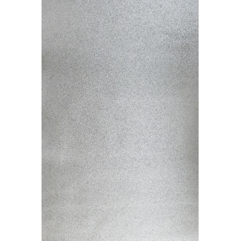 Joselina gris argent naturel naturel Terra Mica pierre papier peint effet paillettes