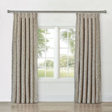 Cavill Textured Curtain Panel In Wheat