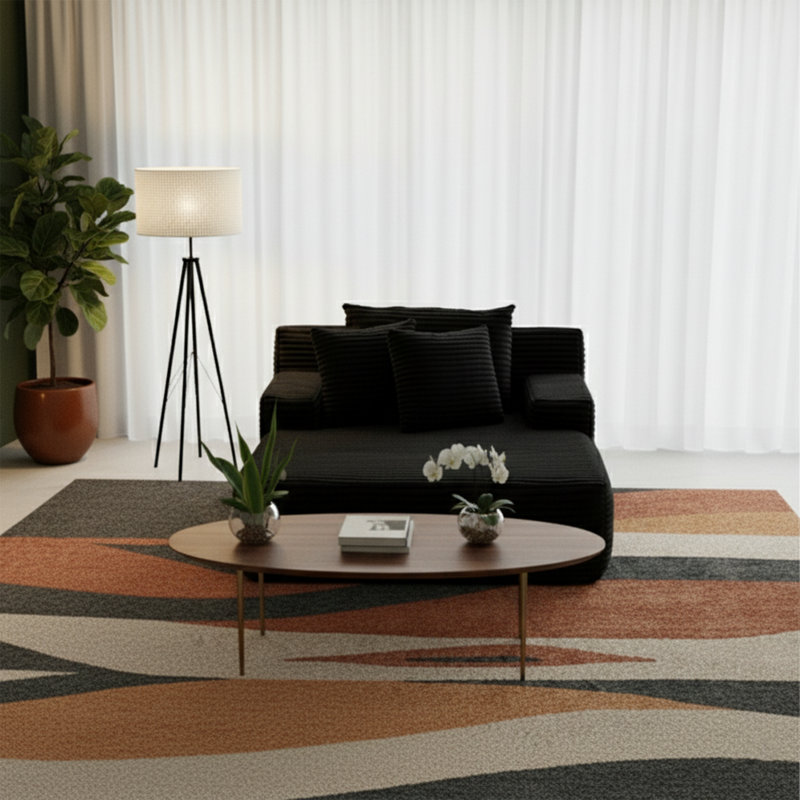 Méridienne Black Velvet