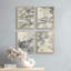 Duotone Storybook Forest Tree Landscape, impression encadrée sur papier, 4 pièces-97770305-97770306