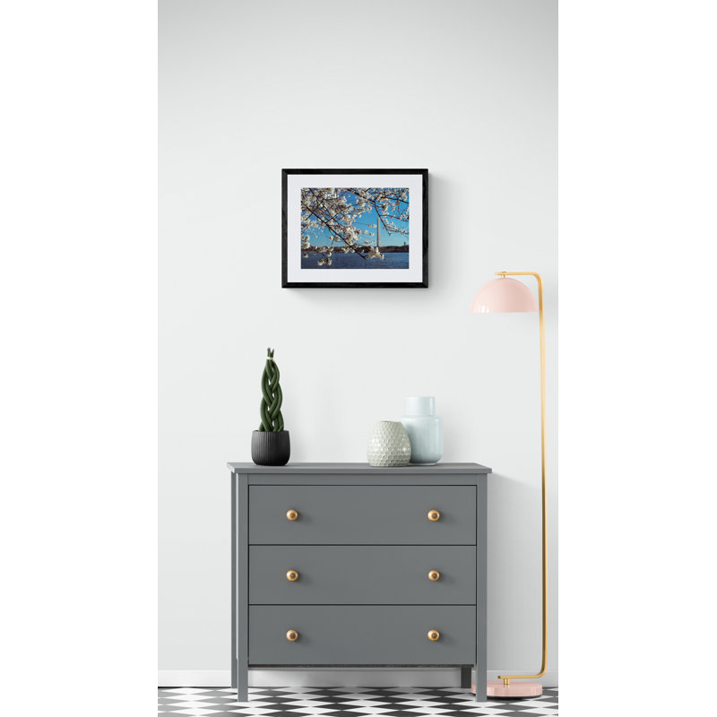 Full Bloom Print by Scott Wurzel, Black Framed Paper, 17.2" H x 21.2" W