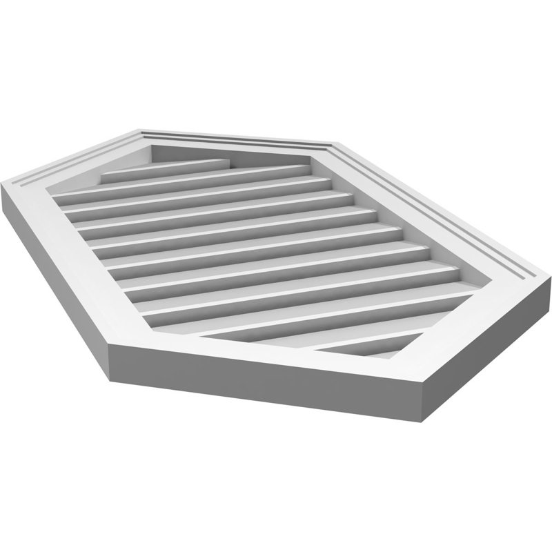 Pente verticale verticale en uréthane 9 pi, H 34 po x l 18 po x P 1,5 po