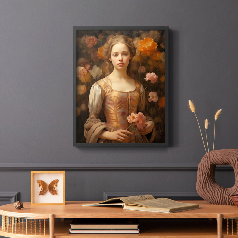 WOMEN Series Div - reproduction encadrée de qualité supérieure - prête à être accrochée - aucun clou requis