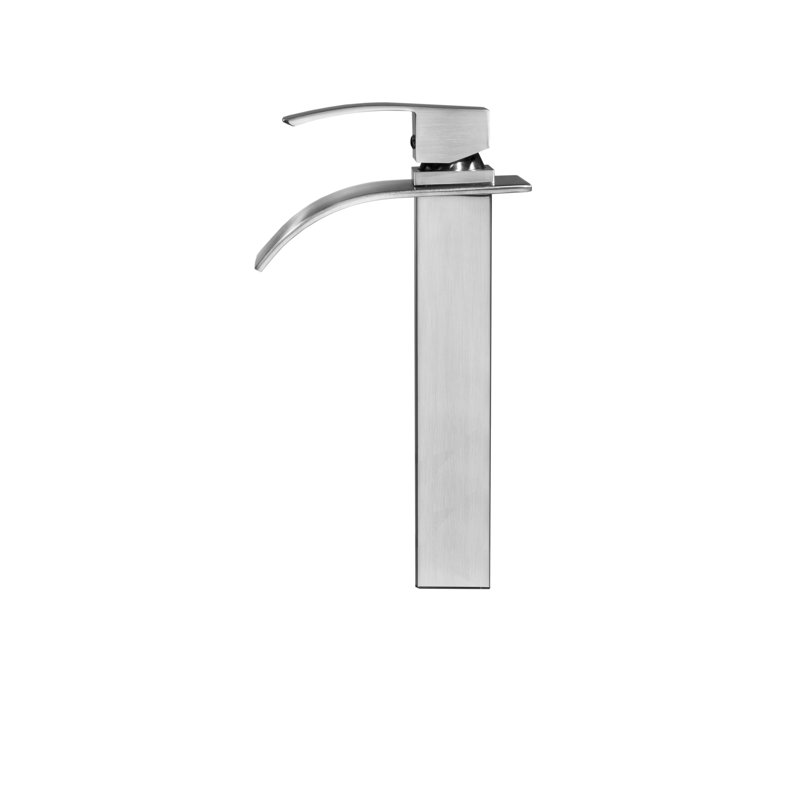 Single-handle Bathroom Faucet, Brushed Nickel