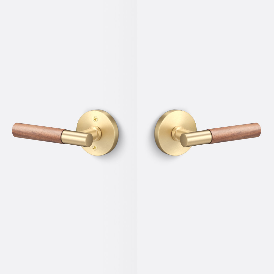 Aspra Round Passage Rosette, Smooth Grip Sure-Loc Hardware 