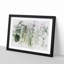 Bird Flying by the Waterfall Watercolour - Picture Frame Graphic Art Print-56739805-56739808