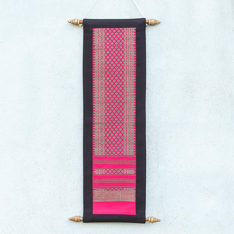 Lanna Hand Woven Cotton Wall Hanging
