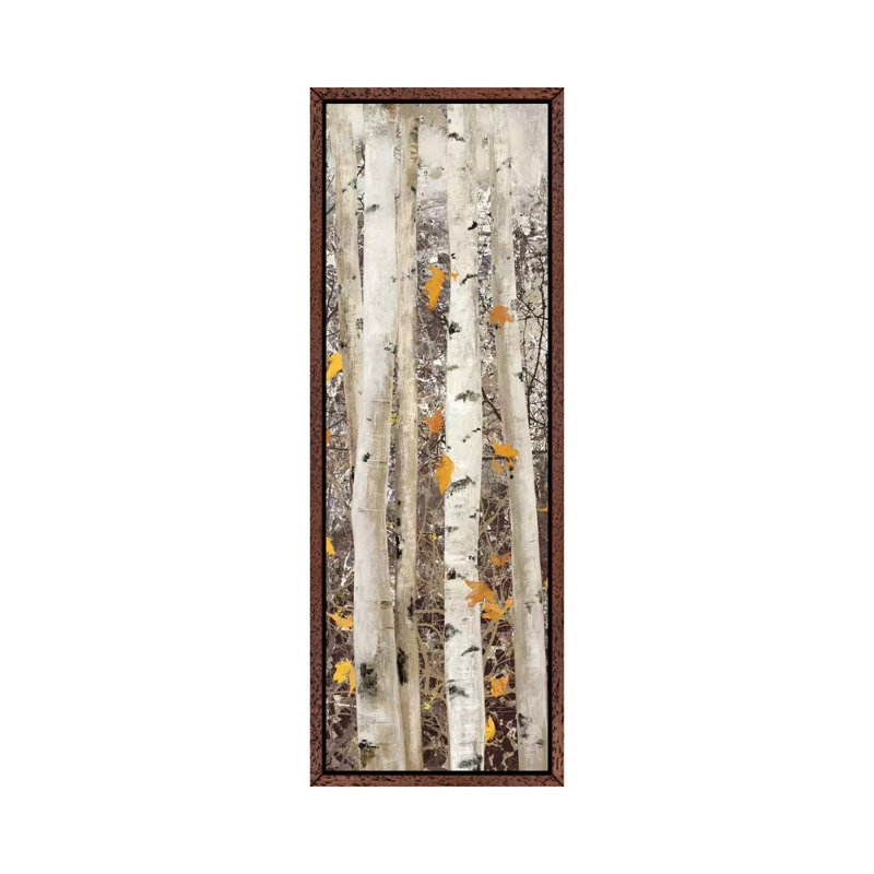 Serene Union I by Allison Pearce - Panoramic Print on Canvas, Classic Brown Wood Framed Canvas, 30.48 cm H x 91.44 cm W