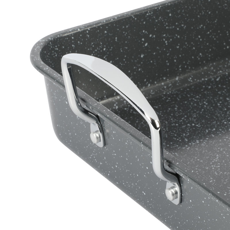 16.5'' Non-Stick Carbon Steel Roasting Pan Yes