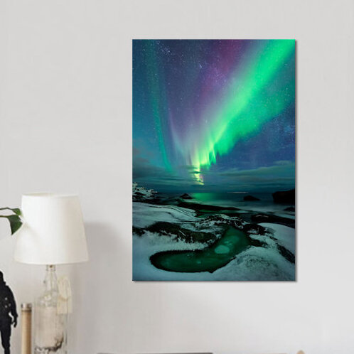« epic creation », impression sur toile, H 18 po x l 12 po x P 1,5 po, Toile tendue, Pas de tapis
