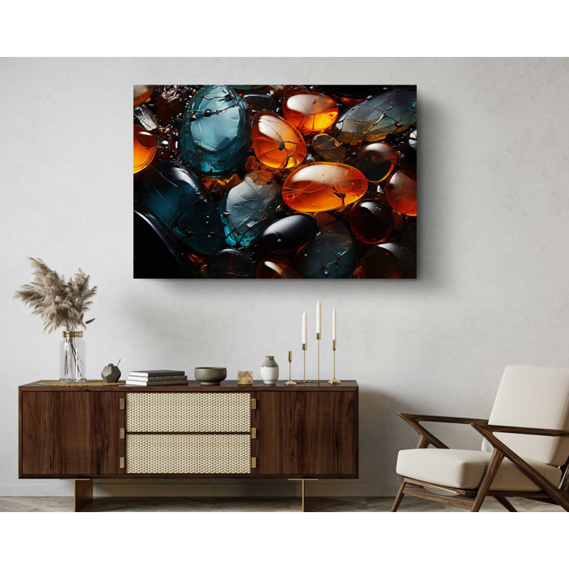 «Beautiful Minerals Gems», impression sur toile, H 24 po x l 36 po x P 1 po