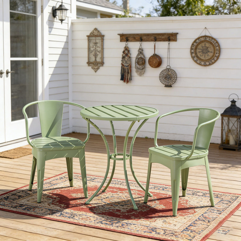 Ensemble d'extérieur 3 pièces, Vert
