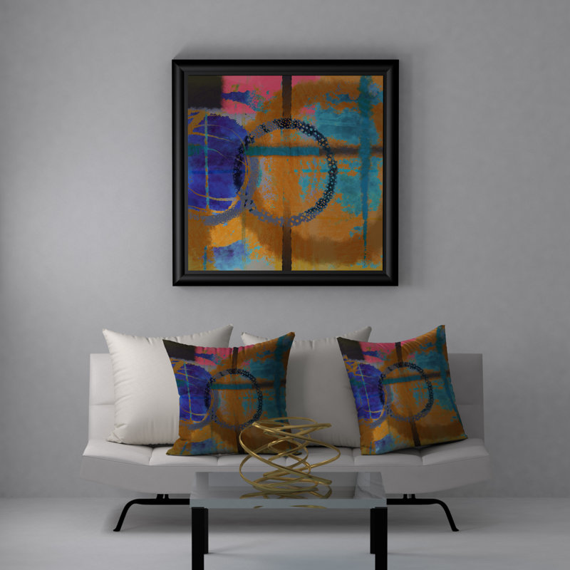 Housse de coussin carrée et insert Victor, 18" x 18"