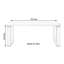 Bureau rectangulaire en bois massif de cerisier épais et robuste-1341771078