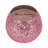 4" Glass Crackled Candle - Contemporary Glam 11oz Pink Santal Vanilla Scented Decorative Candle - Trendy Home Decor - Easy Candle Gift Idea.