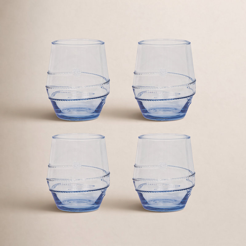 Amalia Acrylic Small Tumbler, Ocean, 13.5 Oz.