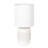 Stoneware Table Lamp with Raised Design