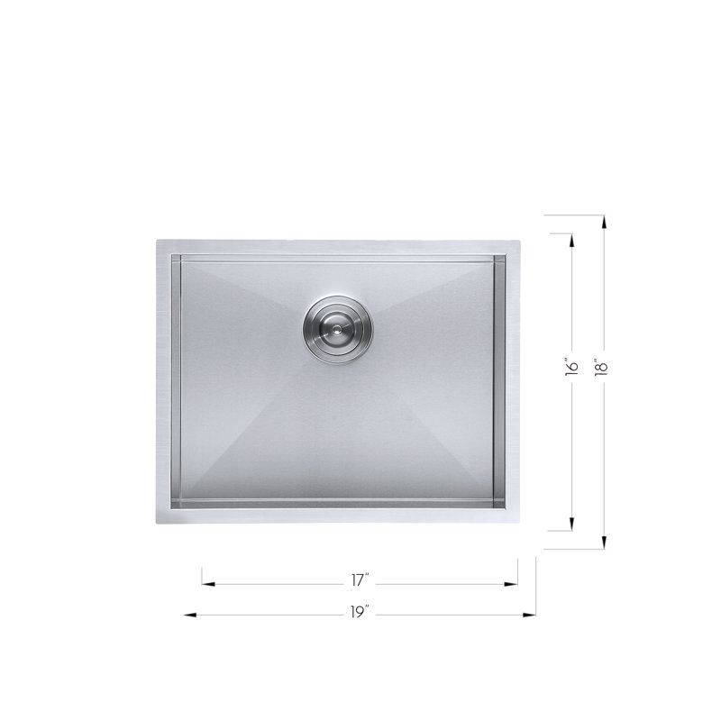 19'' L Kitchen Sink