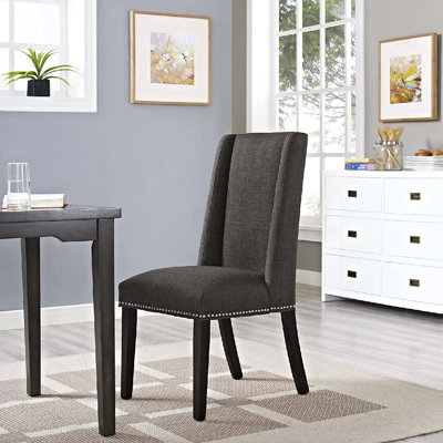 Chaise de salle à manger en tissu Baron Modway
