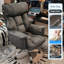 Fauteuil de bureau de jeu moderne et ergonomique - Fauteuil inclinable pivotant avec support lombaire réglable, hauteur et accoudoirs pour la maison et le bureau