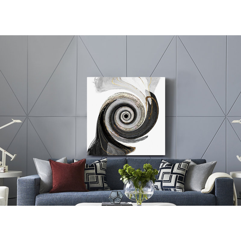 " Gravity I " Painting Print, 12" H x 12" W