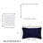 Jullian 100% Cotton Tufted Pillow Sham, Modern Stripe Design, Soft Breathable Decorative Cover, OEKO-TEX Certified, Machine Washable, Standard (21" x 27"), Ivory, All-Season-647757335-647282012