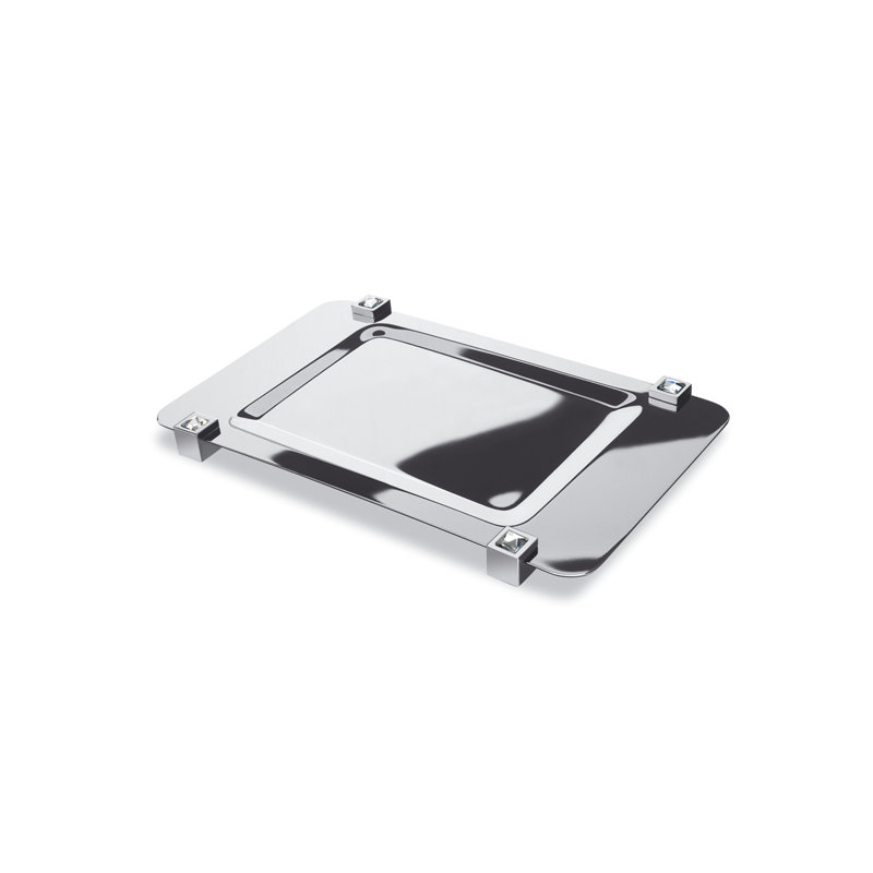 Plateau de meuble-lavabo Moon Light, Chrome