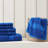 Tommy Hilfiger Modern American Cotton Medium Blue 6 Piece Towel Set-114842002