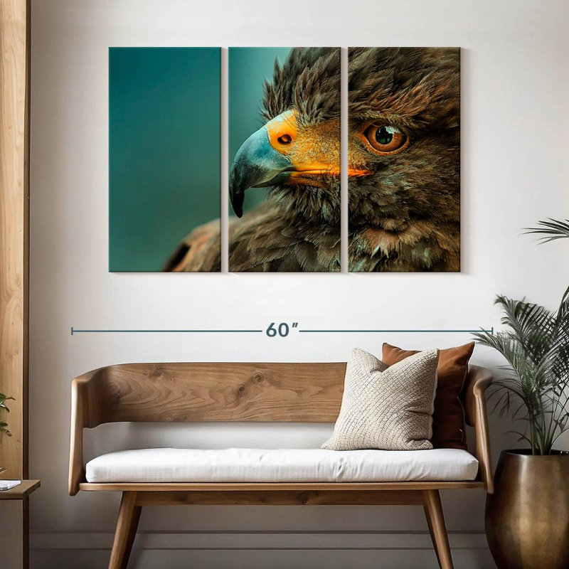 Brampt Sky Hunter Eagle, 32" H x 50" W