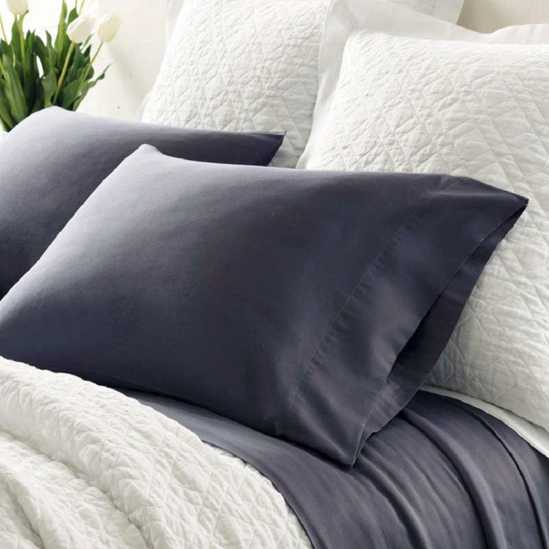 Essential Sateen Pillowcases, King Pillowcases, White