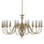 Cheeks 12 - Light Candle Style Chandelier-929475321