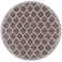 Hague Moroccan Trellis Textured Weave Espresso/Taupe Indoor/Outdoor Rug