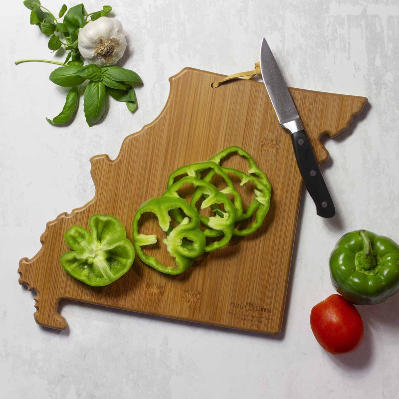 Planche à découper et de service avec œuvre d'art par Summer Stokes, Missouri