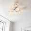Cassye Glass Semi Flush Mount-1804426667
