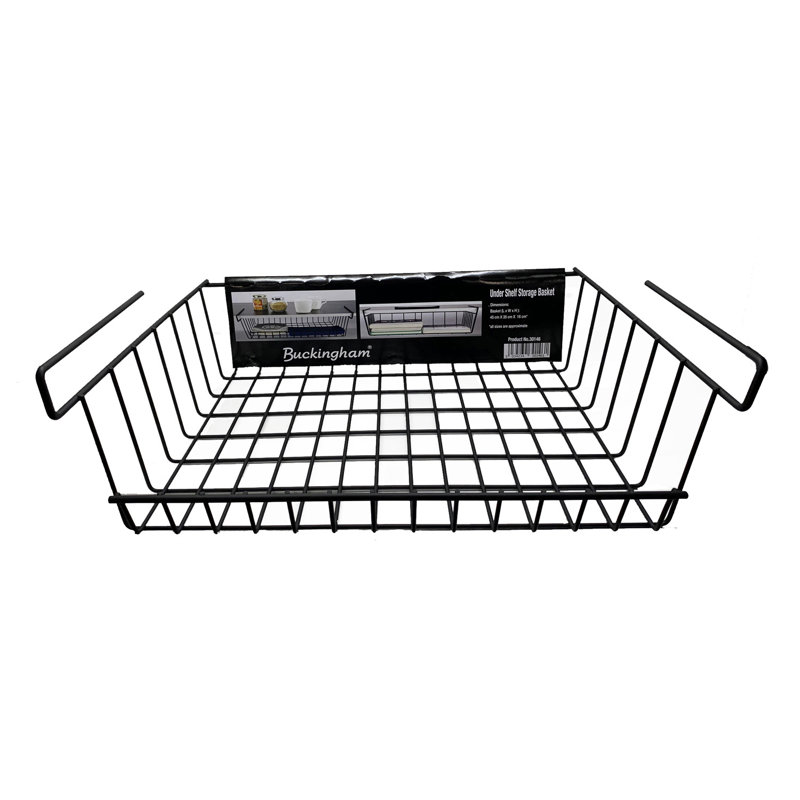 Buckingham Under Shelf Storage Organizing Basket