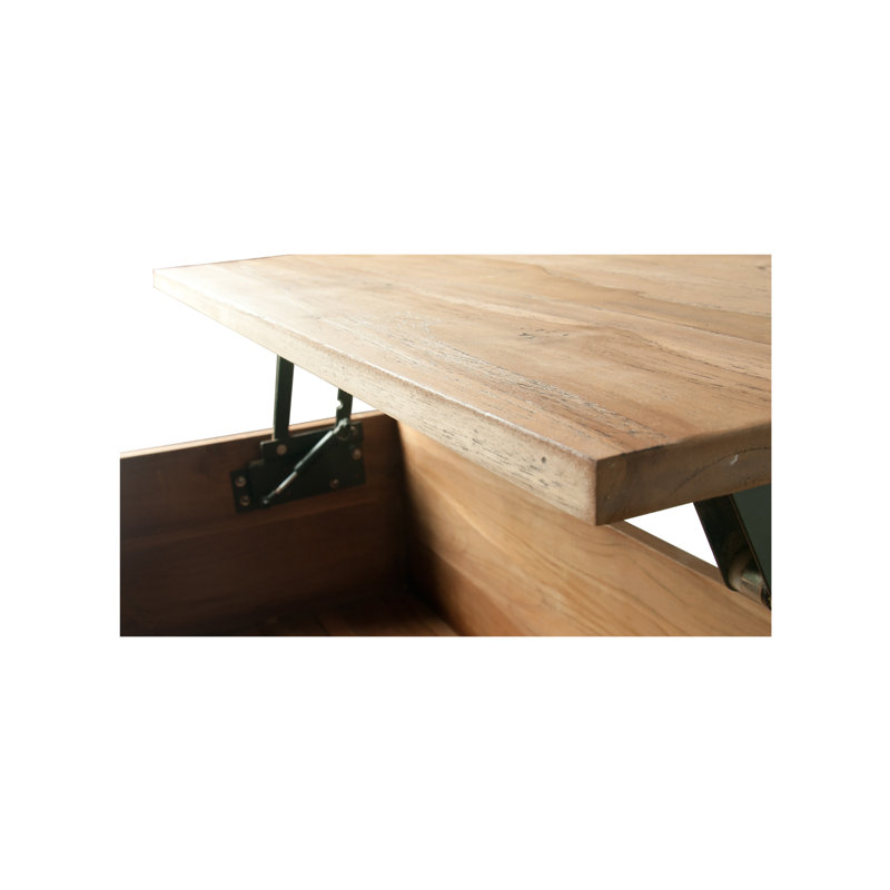Minnich Lift Top Sled Coffee Table with Storage