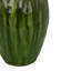Pot à fleurs décoratif Ashly avec bordure festonnée, céramique texturée verte 11 pouces-130990676-130990677