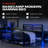Full Size Gaming Bed With 180° Rotating Tv Mount And Vented Console Storage