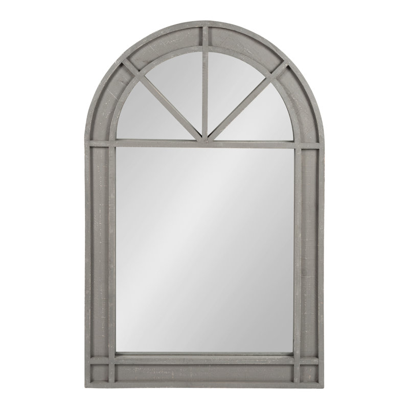 Miroir d'appoint Malakai, Gris