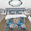 Literie motif aquarelle motif cachemire II-1283830750