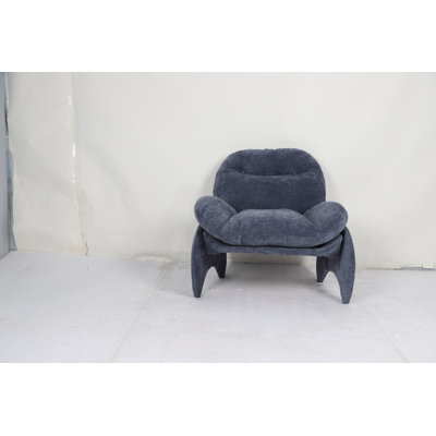 Upholstered Chenille Accent Chair